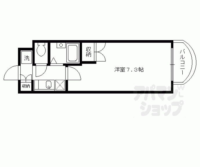【サンモールコート東洞院】間取