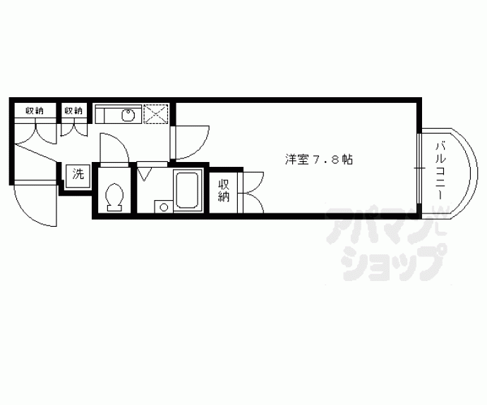 【サンモールコート東洞院】間取