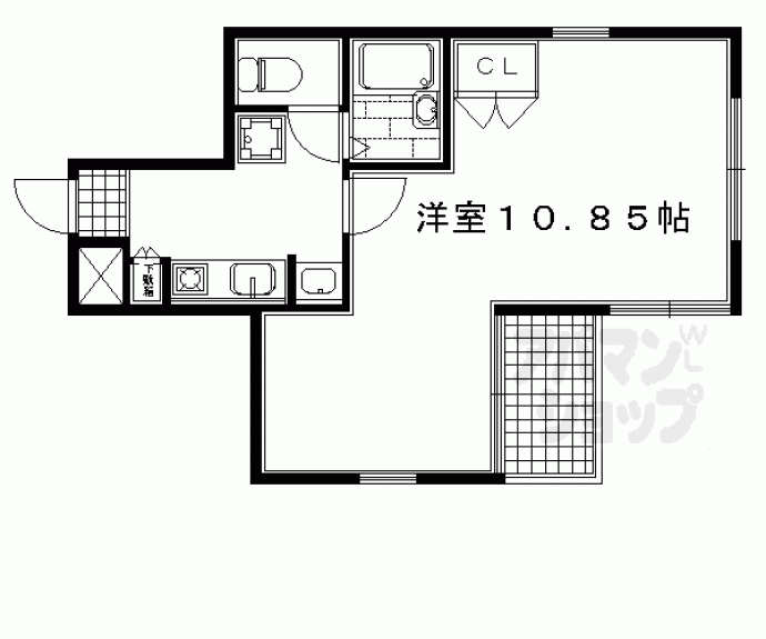 【サンモールコート東洞院】間取