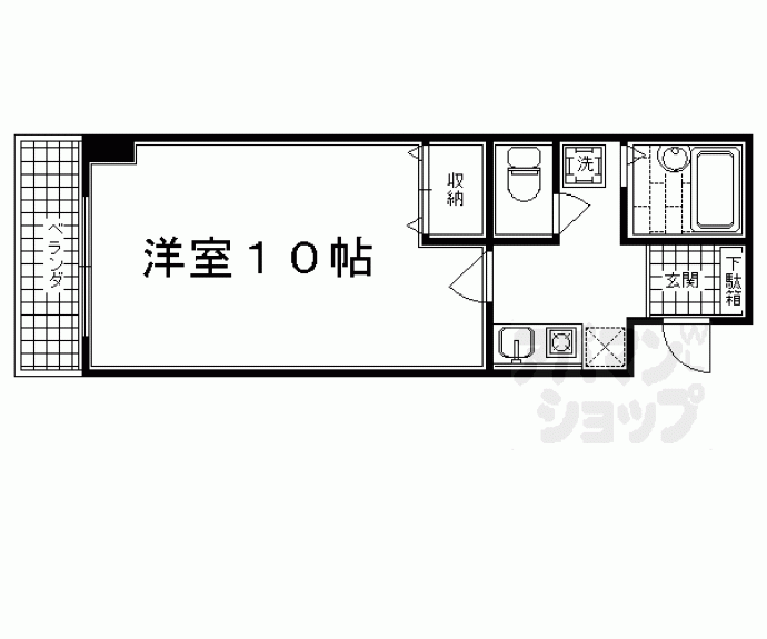 【ハピネスoike】間取
