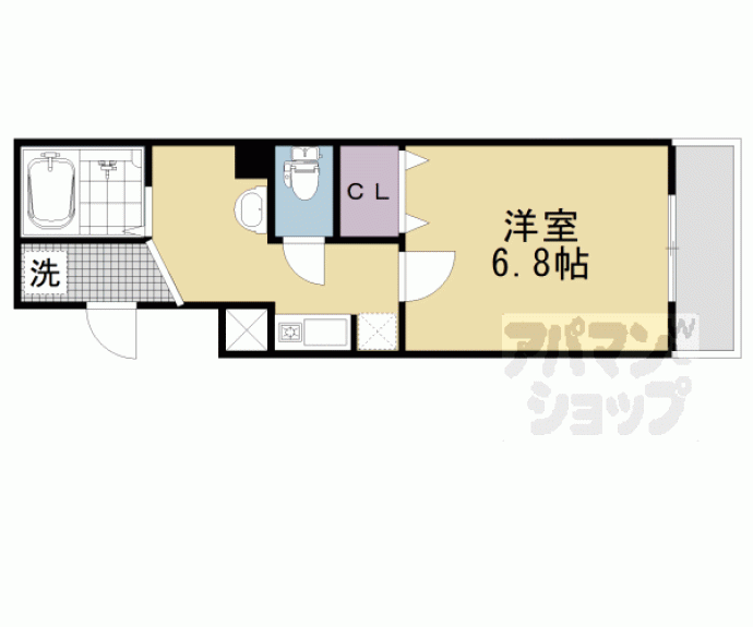 【バインオークNIC】間取