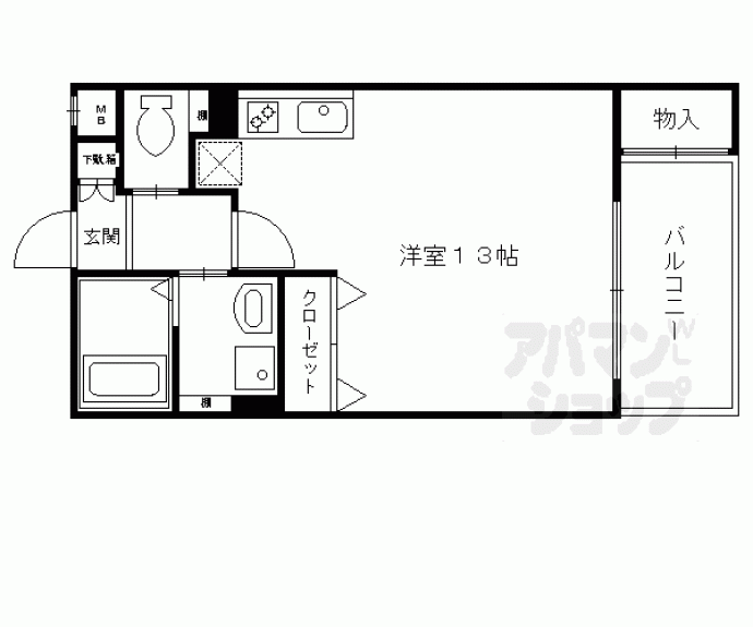 【ウイング東山】間取