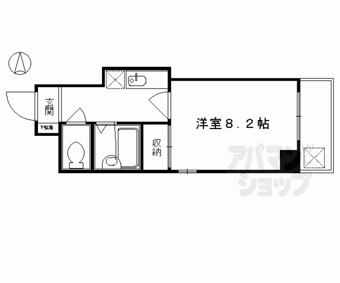 【グランディール・パレ】間取