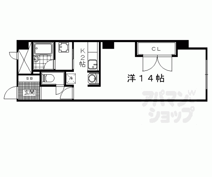 【パインベルテ御陵】間取