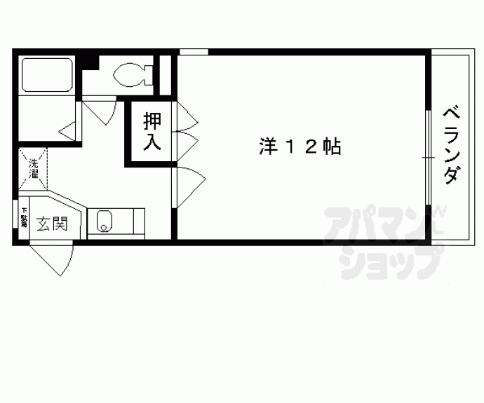 【メゾンレグルス】間取