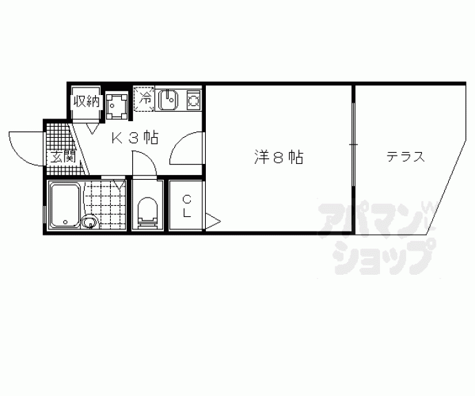 【Ｌａｓ・Ｂｒｉｓａｓ・ｄｅ・Ｔｕｚｕｒａ】間取