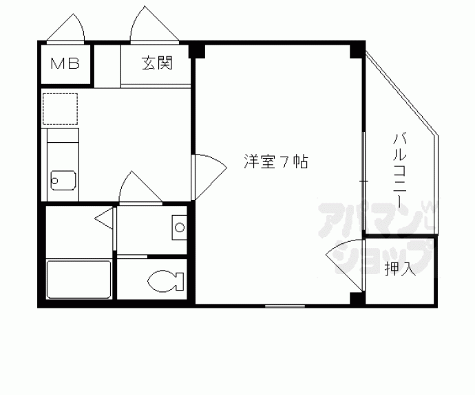 【グランシャリオ御陵】間取