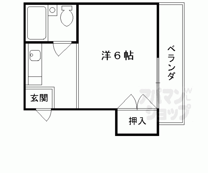 【ピエール山科】間取