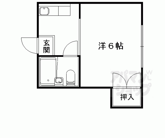 【ピエール山科】間取
