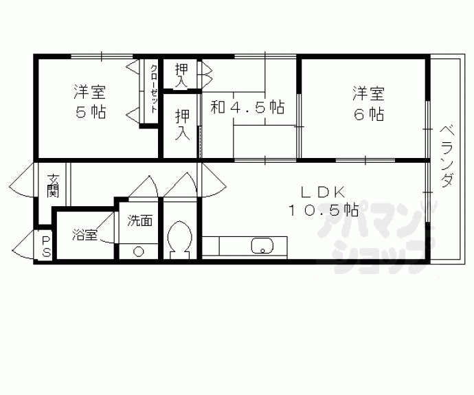 【アクティ１６】間取