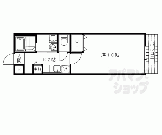 【スプリング早稲ノ内Ⅱ】間取