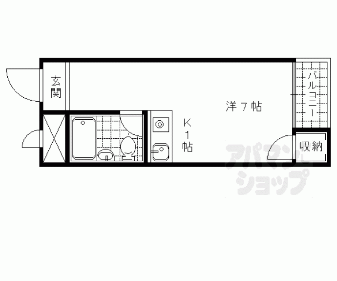 【メゾンオリエント】間取