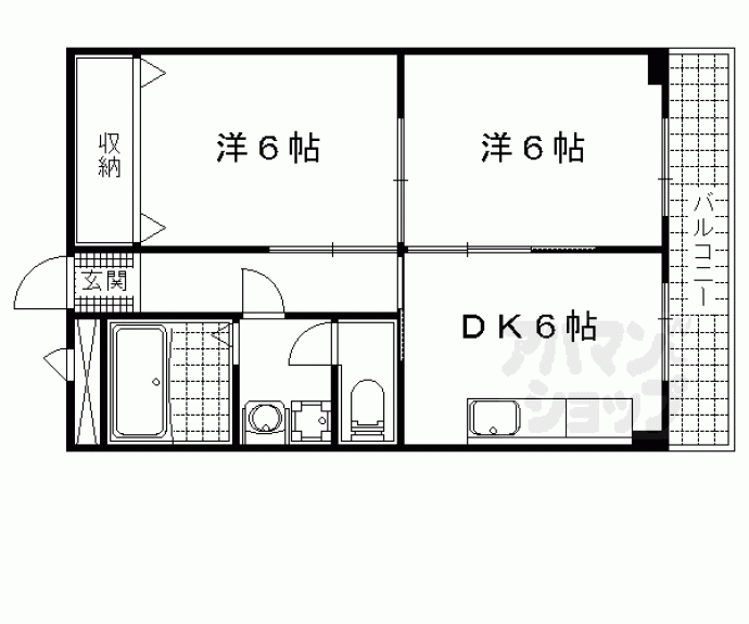 【Rose音羽川】間取