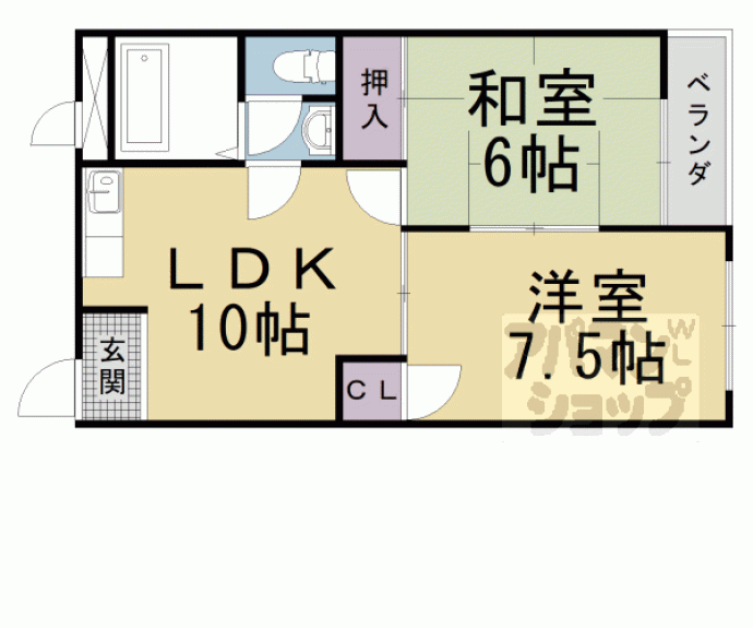 【グリーンヒルズ小野】間取