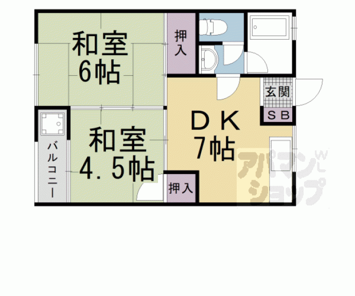 【金剛ビル】間取