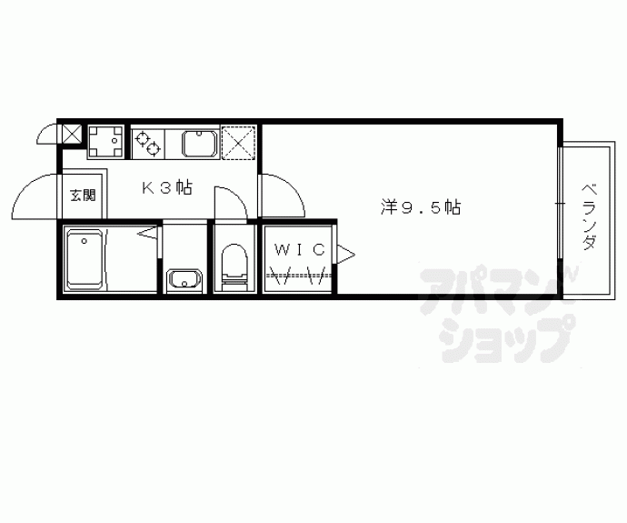 【ラクア安朱】間取