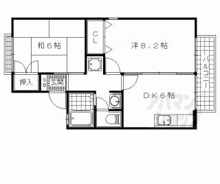 【Ｒ－Ｇｒａｎｔｓ京都安朱Ｓｏｕｔｈ（旧：セジュール青木）】
