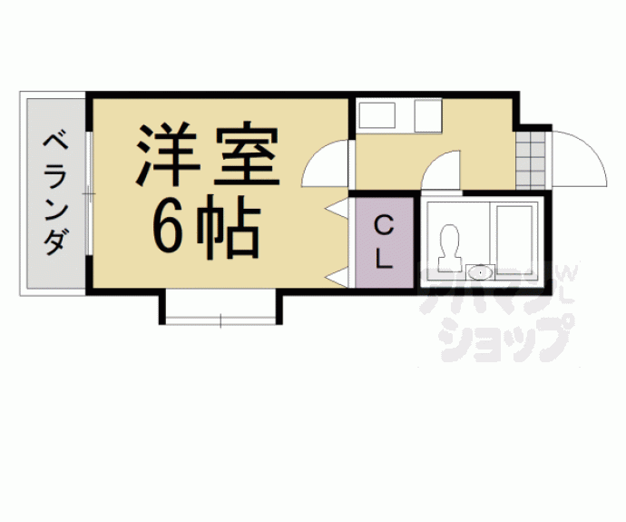 【アルビオンシティ京都堂田】間取