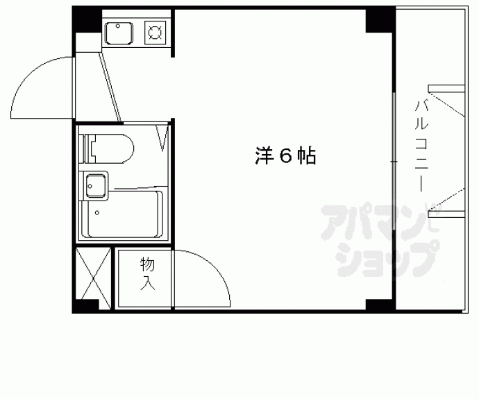 【アルビオンシティ京都堂田】間取