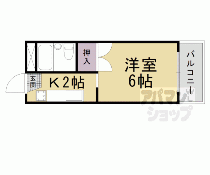 【グランドワーク御陵】間取