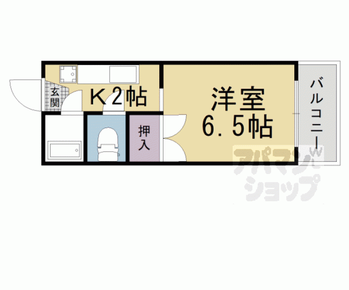 【グランドワーク御陵】間取