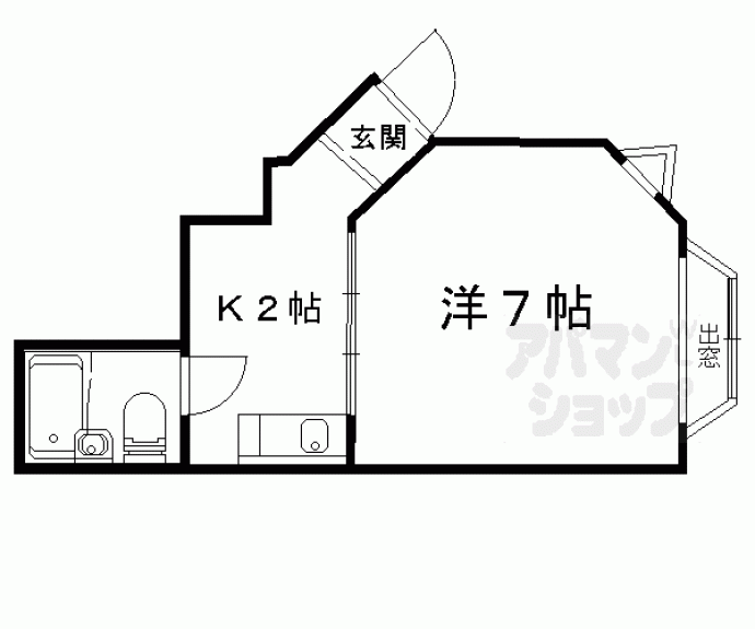 【ブルーヴィラ大成Ⅰ】間取