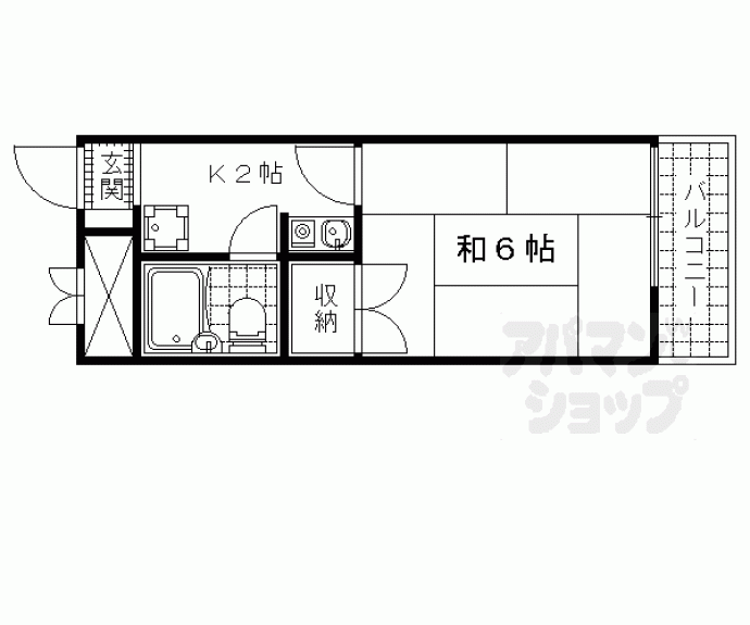 【メゾングランドール】間取