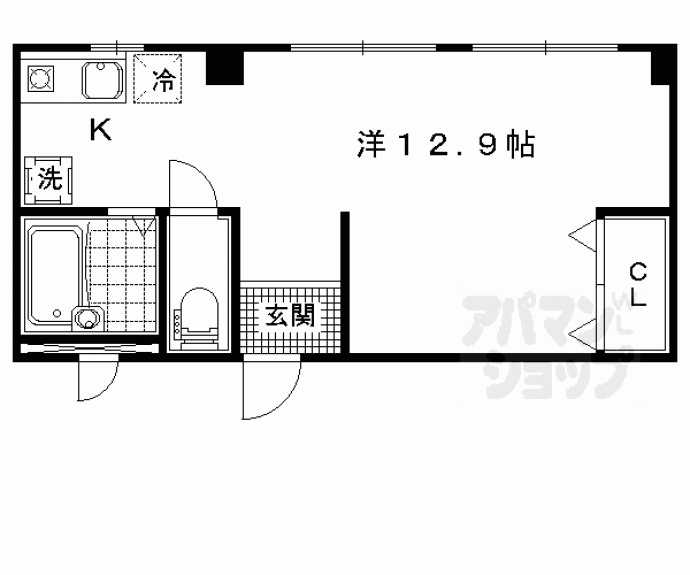 【サンローラン新十条】間取