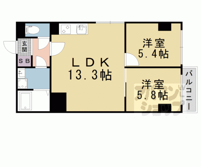 【ハウス・オブ・ローゼⅢ】間取