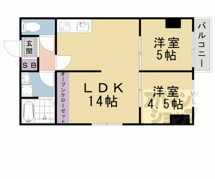 【ハウス・オブ・ローゼⅢ】間取