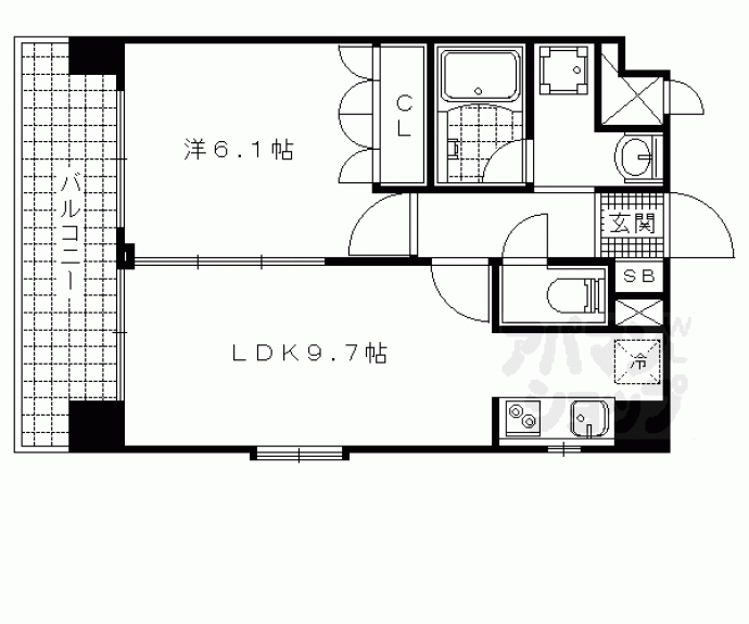 【音羽ハイツ】間取