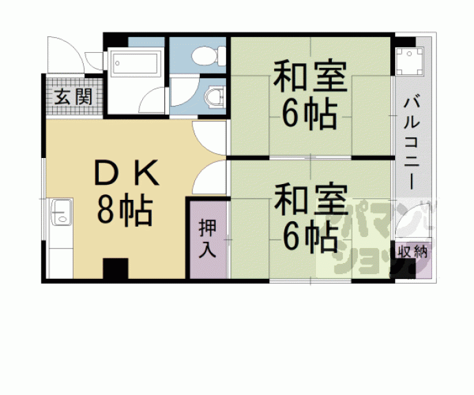 【大宅マンション】間取