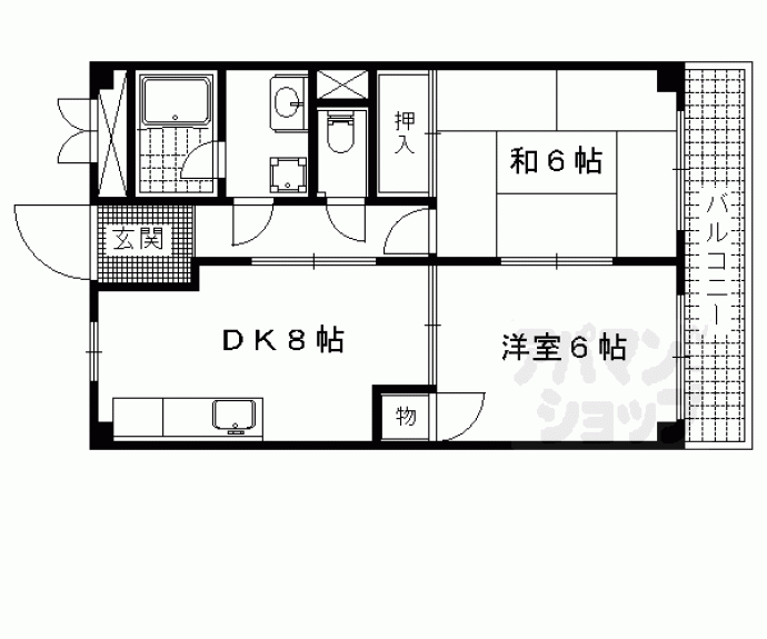 【イーストファーム】間取