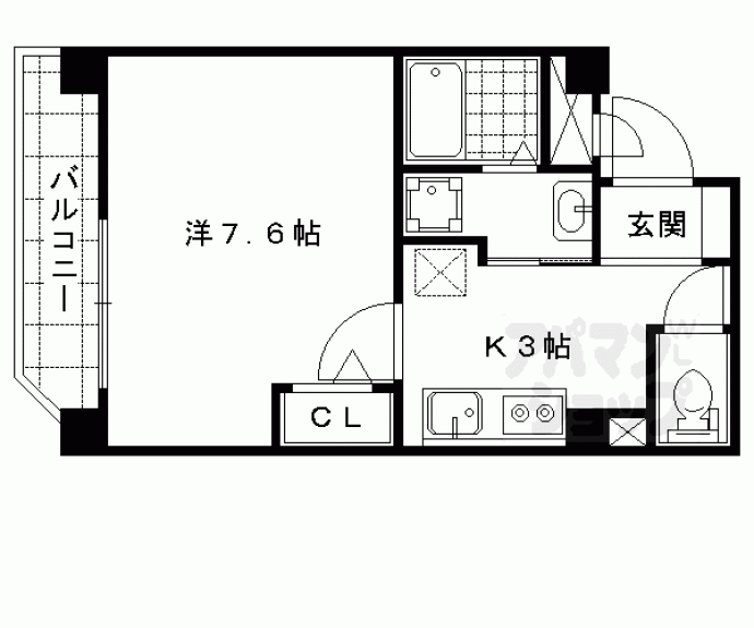 【ファービスコート東野】間取