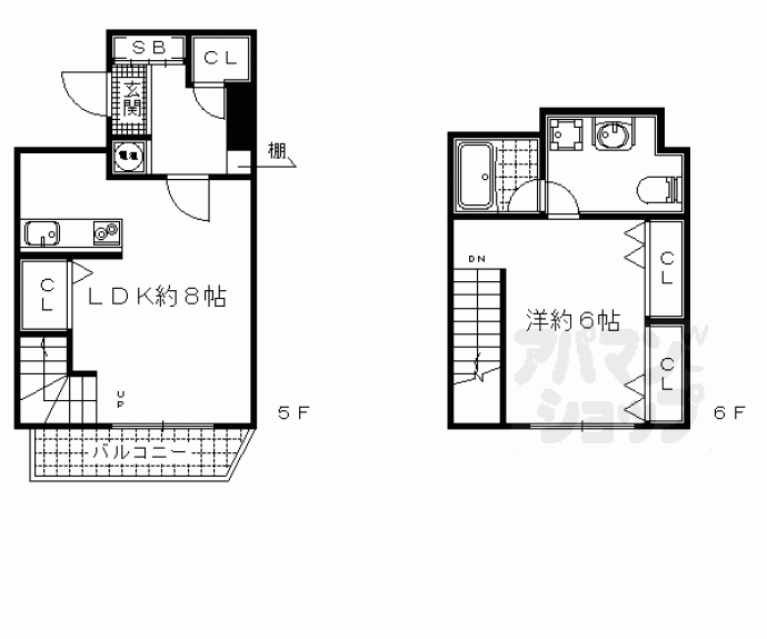 【ファービスコート東野】間取