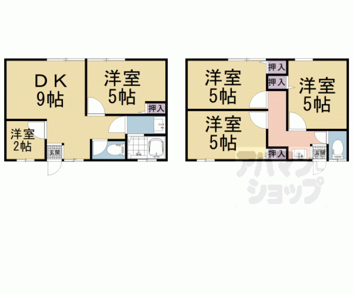 【コーポリリー】間取