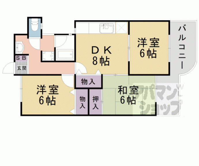 【大翔第一ビル】間取