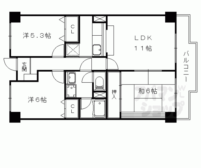 【ラポート勧修】間取