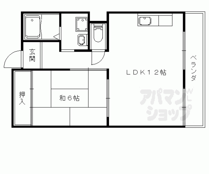 【ローズハイツ】間取