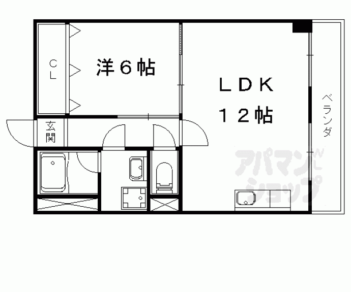 【ローズハイツ】間取