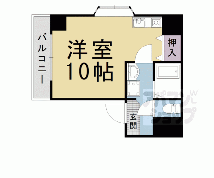 【ドモス竹鼻】間取