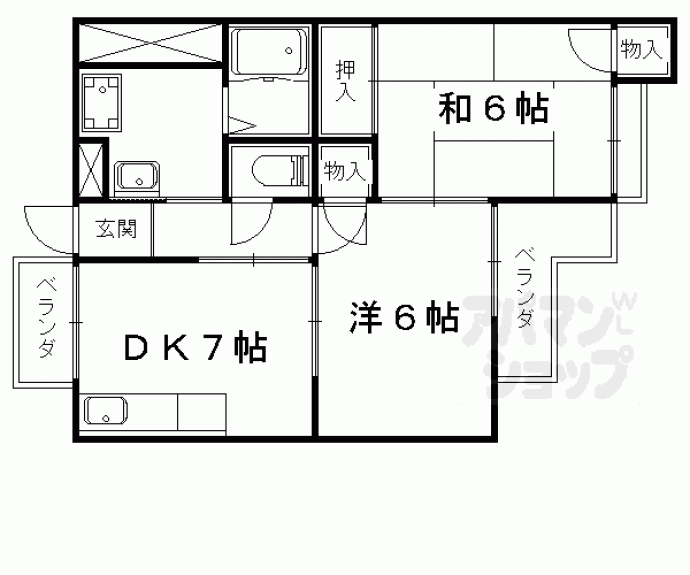【ミニヨンハウス勧修】間取