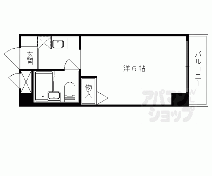 【エクラ山科】間取