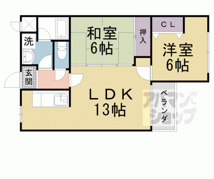 【ル・アーヴル村井】間取