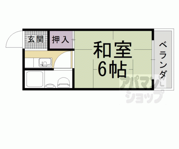 【長谷川マンション】間取