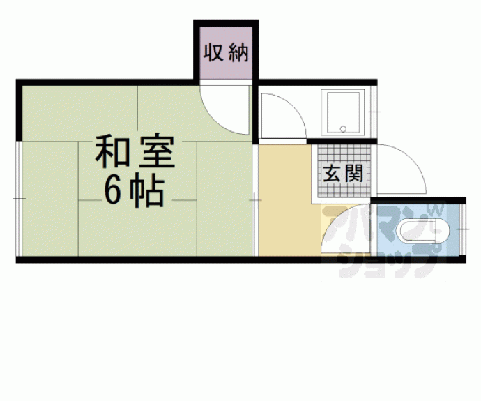 【グランプリ山科】間取