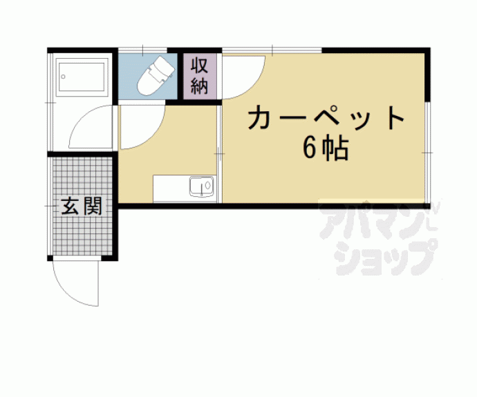 【グランプリ山科】間取