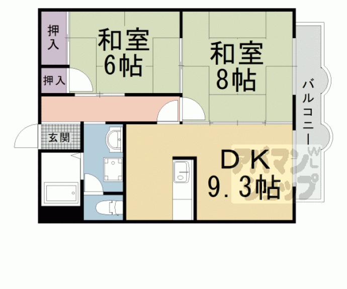 【セフィラ山本】間取