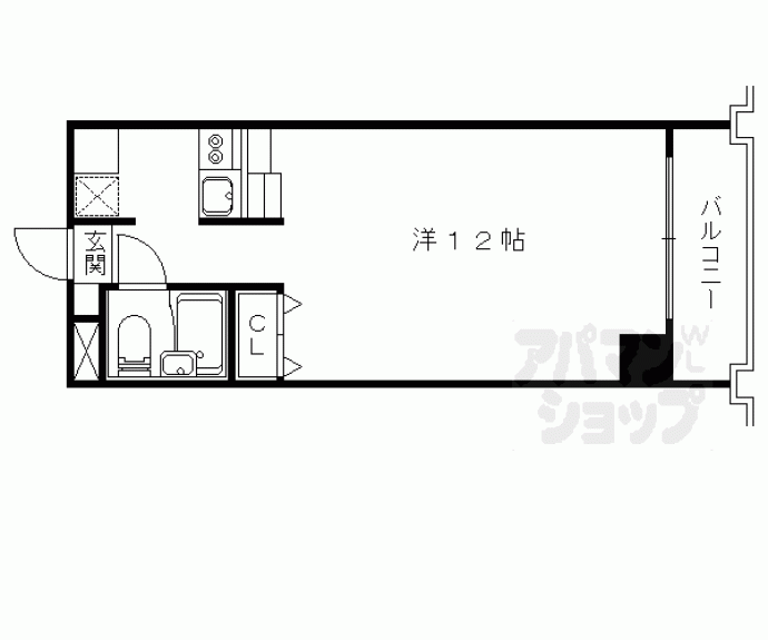 【メゾン・ド・リビエール】間取