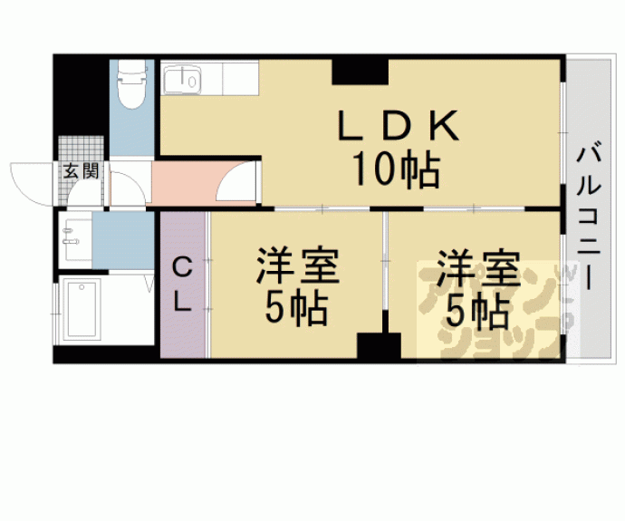 【パルフェマンション】間取